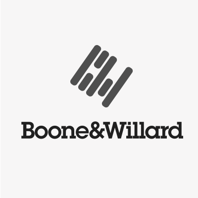 Graphic design, corporate identity and branding for Client Boone & Willard Plumbing