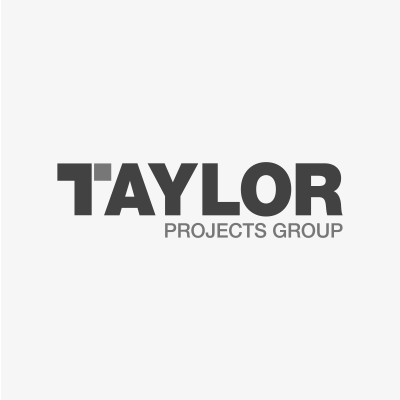 Graphic design, branding and marketing communications for client Taylor Group